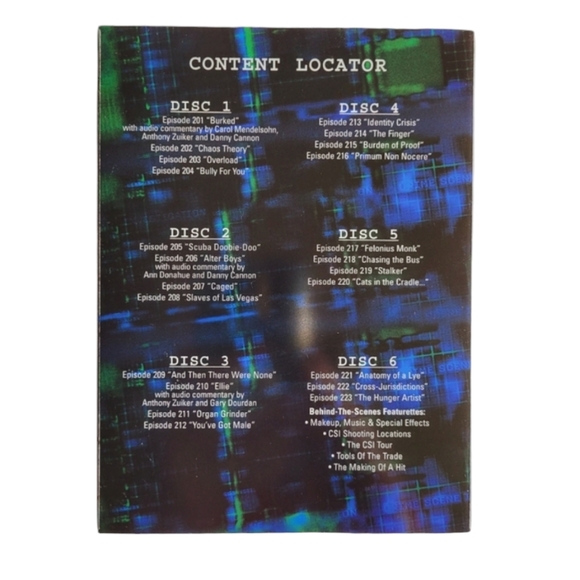 CSI:Crime Scene Investigation The Complete Second Season on DVD - Picture 3 of 10